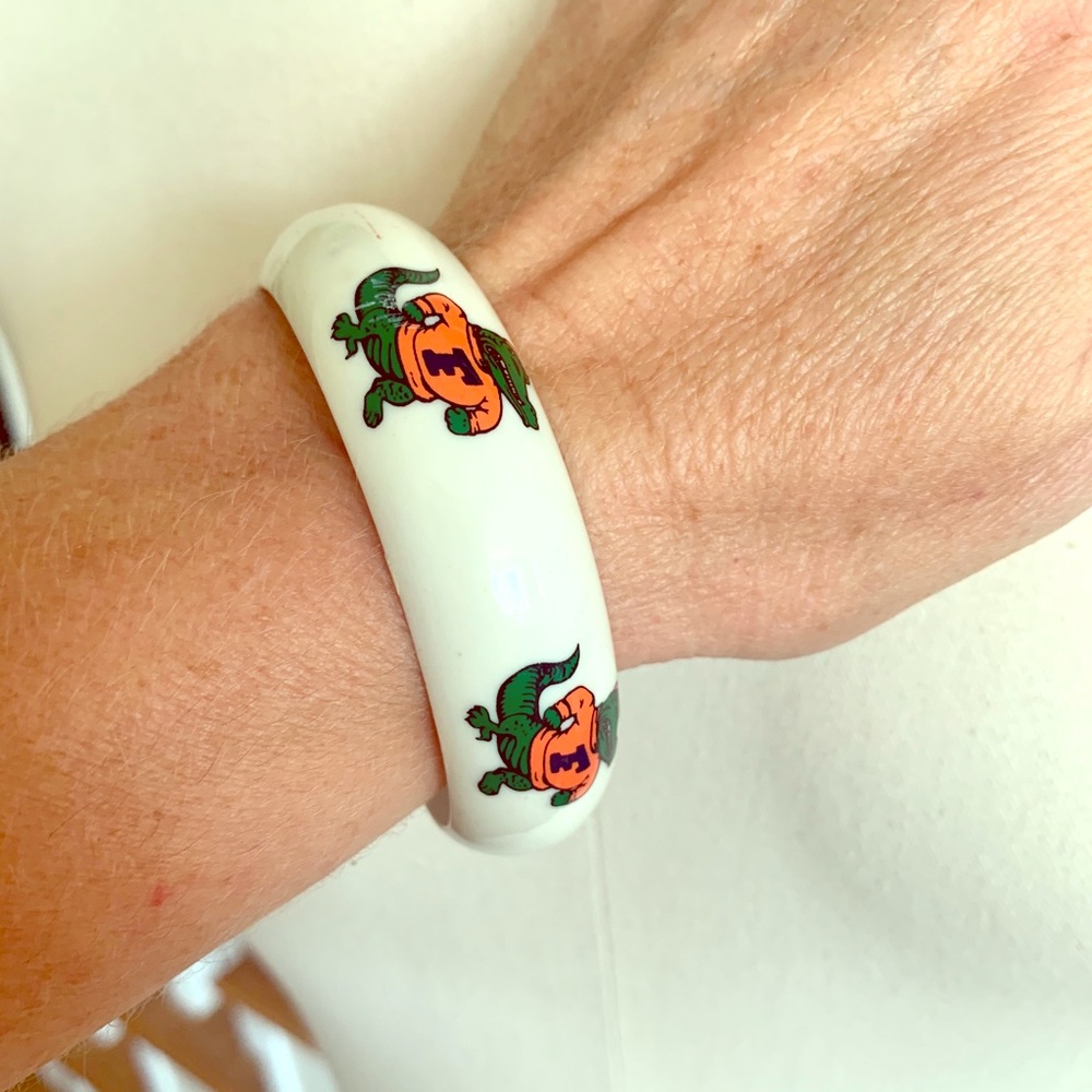 Vintage Florida Gators Bangle Bracelet
